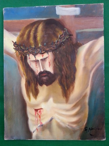 Cristo croce vecchio - croce, quadro