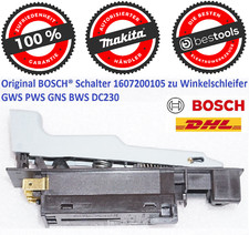 Interruttore originale Bosch® 1607200105 per smerigliatrice angolare GWS PWS GNS BWS DC230