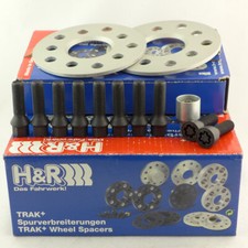 H&R Passaruota 10mm Argento per Renault Clio Laguna Scenic