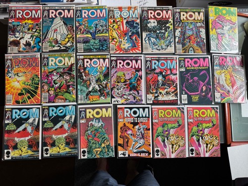 Vintage marvel comics rom - vintage,