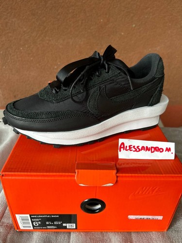 Nike waffle sacai black - x,