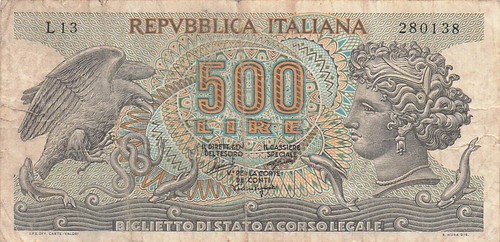 Italy 500 lire - 500,