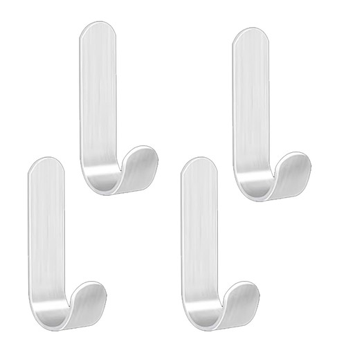Ganci adesivi acciaio inox - in,
