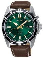 Seiko SKA791P1 Kinetic Orologio Uomo 42mm 10ATM