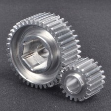 Ingranaggio finale e contatore in alluminio per Tamiya Buggy Champ/Sand Scorcher