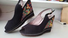 Scarpe Zeppe nere Refresh  - Woman shoes wedge heel 37