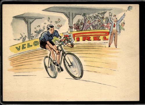 Cartolina postcard pirelli - cartolina, la