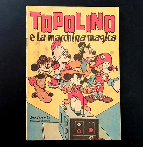 Albi oro topolino e - 58,