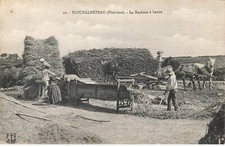 29 PLOUDALMEZEAU #FG54997 La Macchina A Battre Battitrice A Fieno