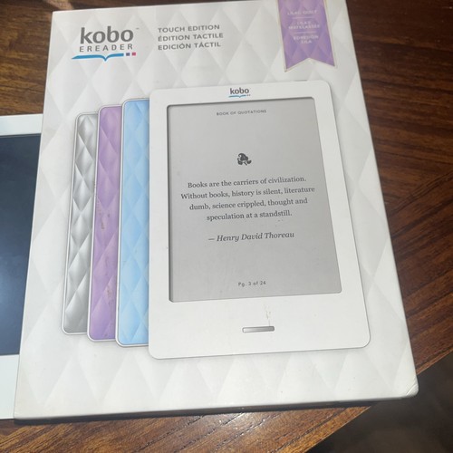 Kobo reader touch - kobo, e-reader