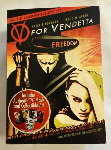 For vendetta dvd - v, 2