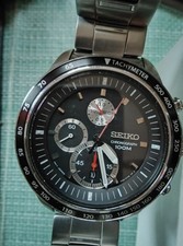 seiko cronografo analogico 