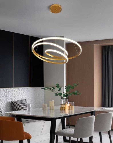 Lampadario spirale led - spirale,