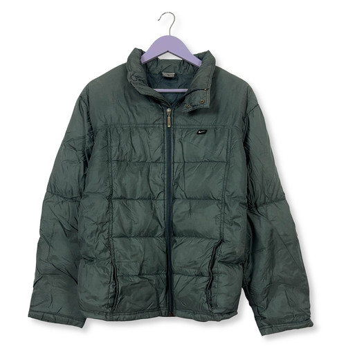 Piumino nike vintage grigio - piumino,