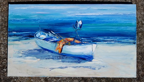 Quadro azzurro mare - quadro,