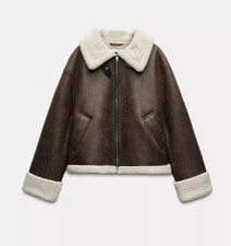 Giacca Zara double face kaki