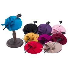 Cappello formale donna riccio