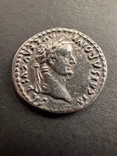 DENARIO ROMANO DI TIBERIO - PENNY OMAGGIO ALLA BIBBIA ESEMPLARE MODERNO MUSEO MONETA
