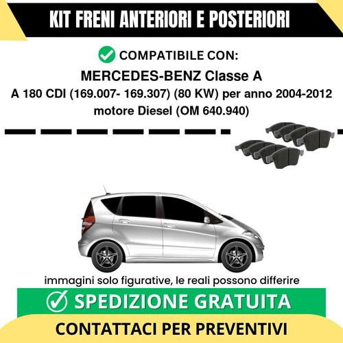 Pastiglie freno ant - pastiglie,