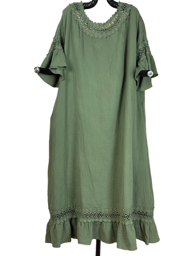 Abito labass mousseline pizzo - abito,