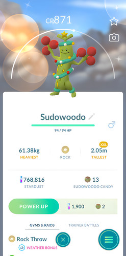 Shiny sudowoodo xxl pokemon - |,