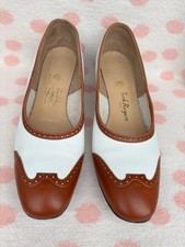 Kemp's Shoe Salon scarpa corte americana vintage tacco basso taglia 6