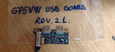 ASUS ROG G75 G75VW SCHEDA 2 USB G75VW USB BOARD REV. 2.1