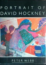 PORTRAIT OF DAVID HOCKNEY WEBB PETER DUTTON 1988  RILEGATO CON SOVRACCOPERTA