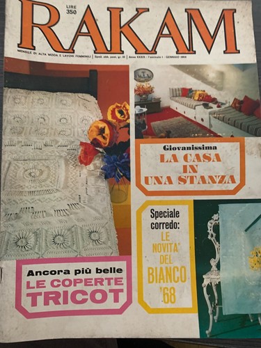 Riviste rakam 1968 numeri - rakam, 6