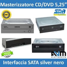 Masterizzatore DVD SATA 5,25" Interno nero Silver LG Samsung HP Lite-ON Hitachi