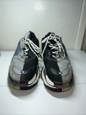 BALENCIAGA TRIPLE S SPLIT NERO