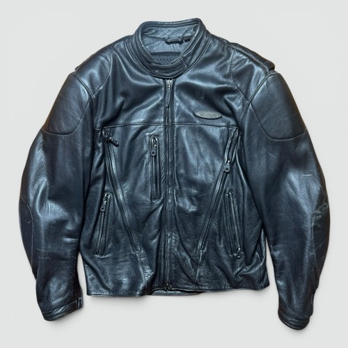 Giacca moto pelle harley - pelle,