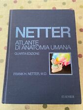 Libro ATLANTE DI ANATOMIA UMANA Frank Netter quarta edizione ELSEVIER medicina
