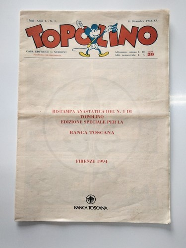 Topolino giornale ristampa - giornale,