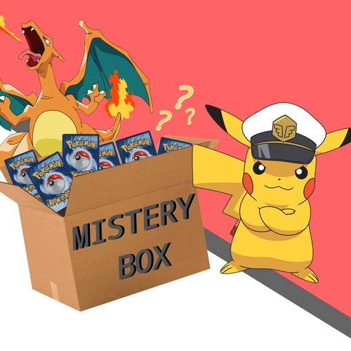 Mistery pokemon box con - con, carte