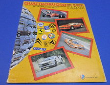 Album QUATTRORUOTE LE FIGURINE DELL' AUTO Flash 1983 ORIGINALE QUASI COMPLETO !!