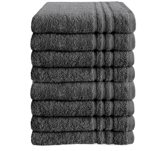 Asciugamano bagno grigio - asciugamano,