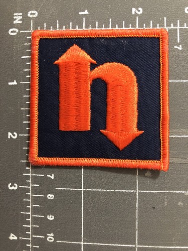 Patch ricamato vintage lettera - patch,