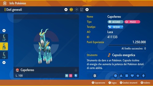 Capoferreo 6iv battle - capoferreo, ready