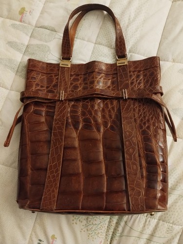 Borsa vero coccodrillo vintage - borsa,