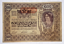 000 kronen 1918 - 10.000,