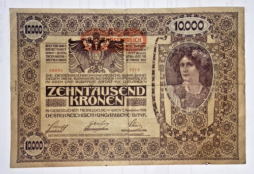 000 corone 1918 austriaco - 1918,