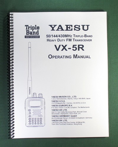 Yaesu manuale istruzioni - yaesu,