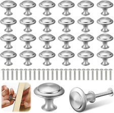 25 Pezzi Pomolo in Acciaio Inossidabile, Pomolo per Mobili Con Viti, Pomelli Arm