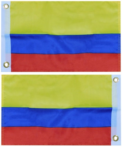 Bandiera 12x18 colombia doppia - 12x18,