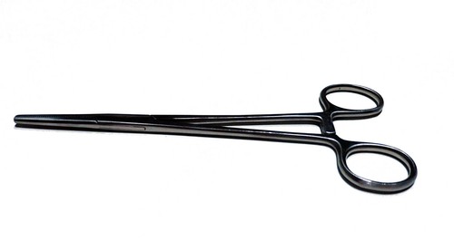 Pinza forcipe dritta per