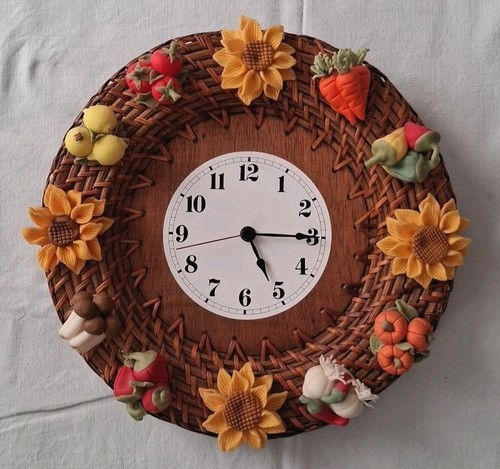 Orologio parete artigianale - orologio,
