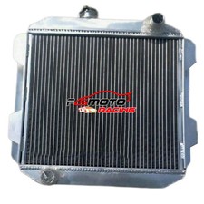 Aluminum Radiator For 1974-1977 1975 1976 Ford Capri MKII 2600/2800 V6 MT LHD