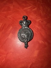 WW1 Spilla distintivo berretto esercito britannico originale medaglia ciondolo spilla