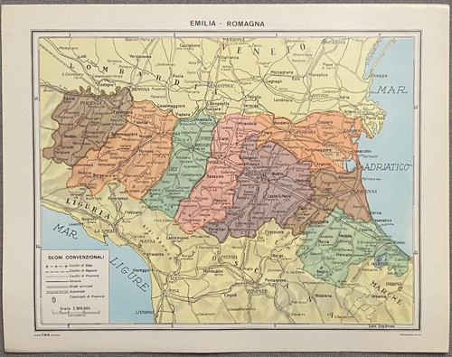 Emilia romagna cartina - emilia,